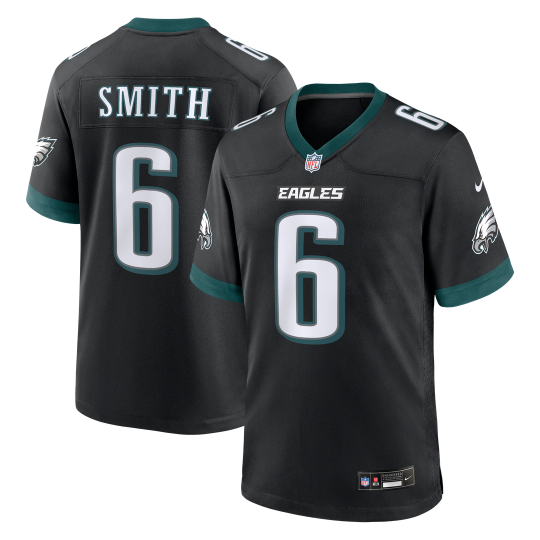 DeVonta Smith Philadelphia Eagles Nike Midnight Green Team Game Jersey