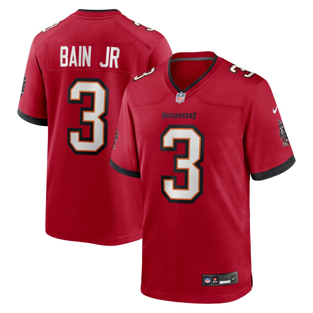 Rueben Bain Jr. Tampa Bay Buccaneers Nike Red Team Game Jersey