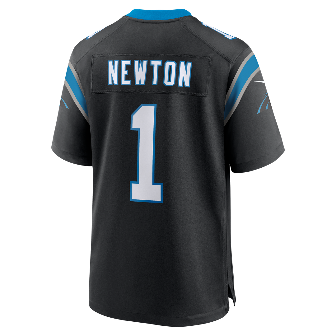 Cam Newton Carolina Panthers Nike Black Team Retired Game Jersey