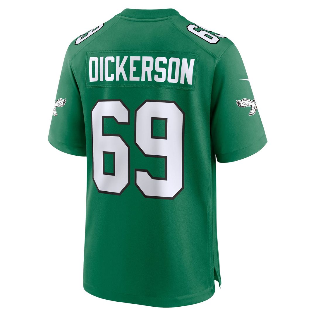 Landon Dickerson Philadelphia Eagles Nike Kelly Green Alternate Game Jersey