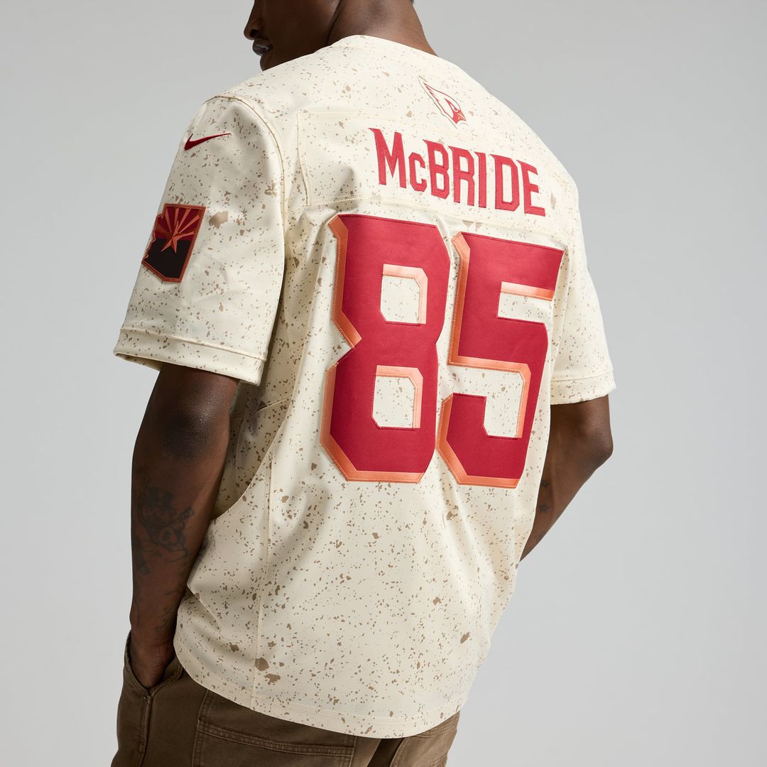 Trey McBride Arizona Cardinals Nike Natural Rivalries Collection Stitched Limited Jersey
