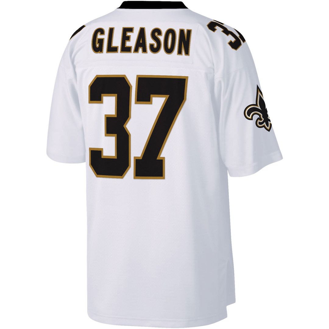 Steve Gleason New Orleans Saints Mitchell & Ness White Big & Tall 2006 Retired Player Replica Jersey