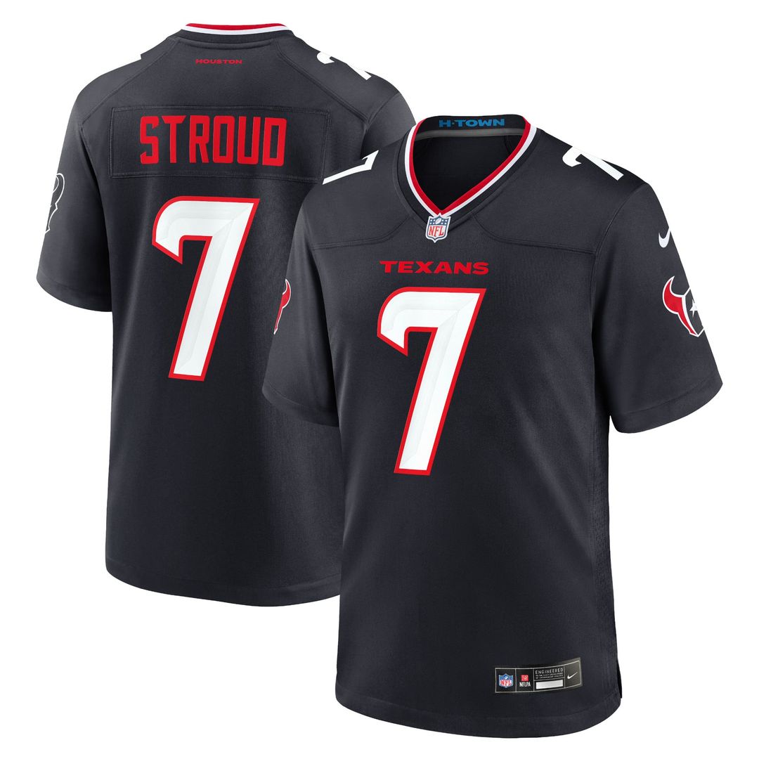 C.J. Stroud Houston Texans Nike Navy Game Jersey