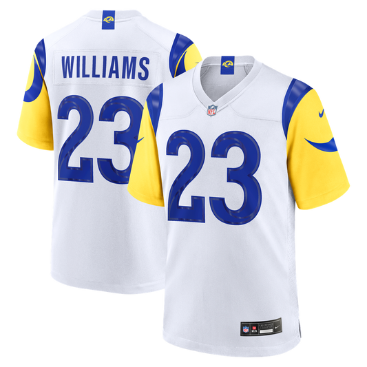 Kyren Williams Los Angeles Rams Nike White White Game Player Jersey