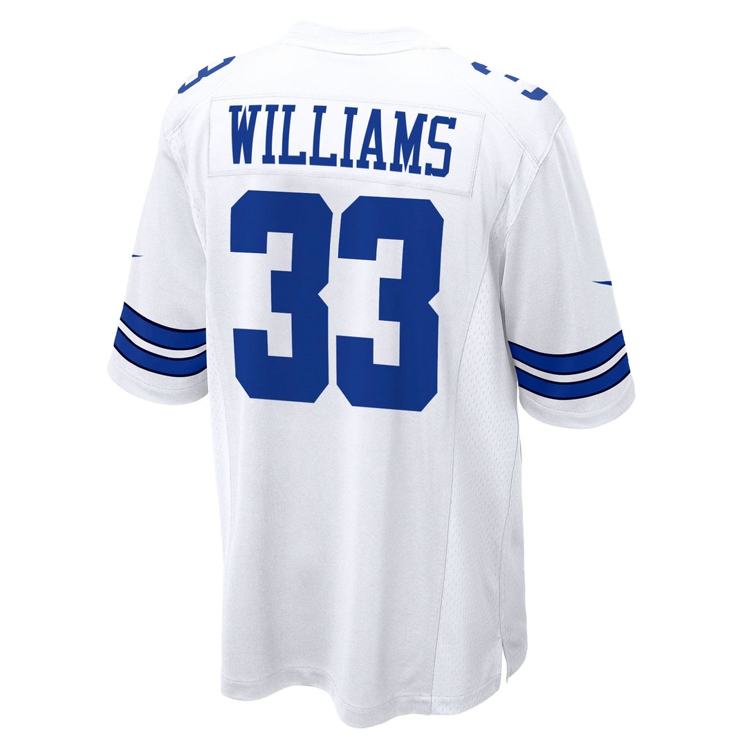 Javonte Williams Dallas Cowboys Nike Navy Alternate Game Jersey