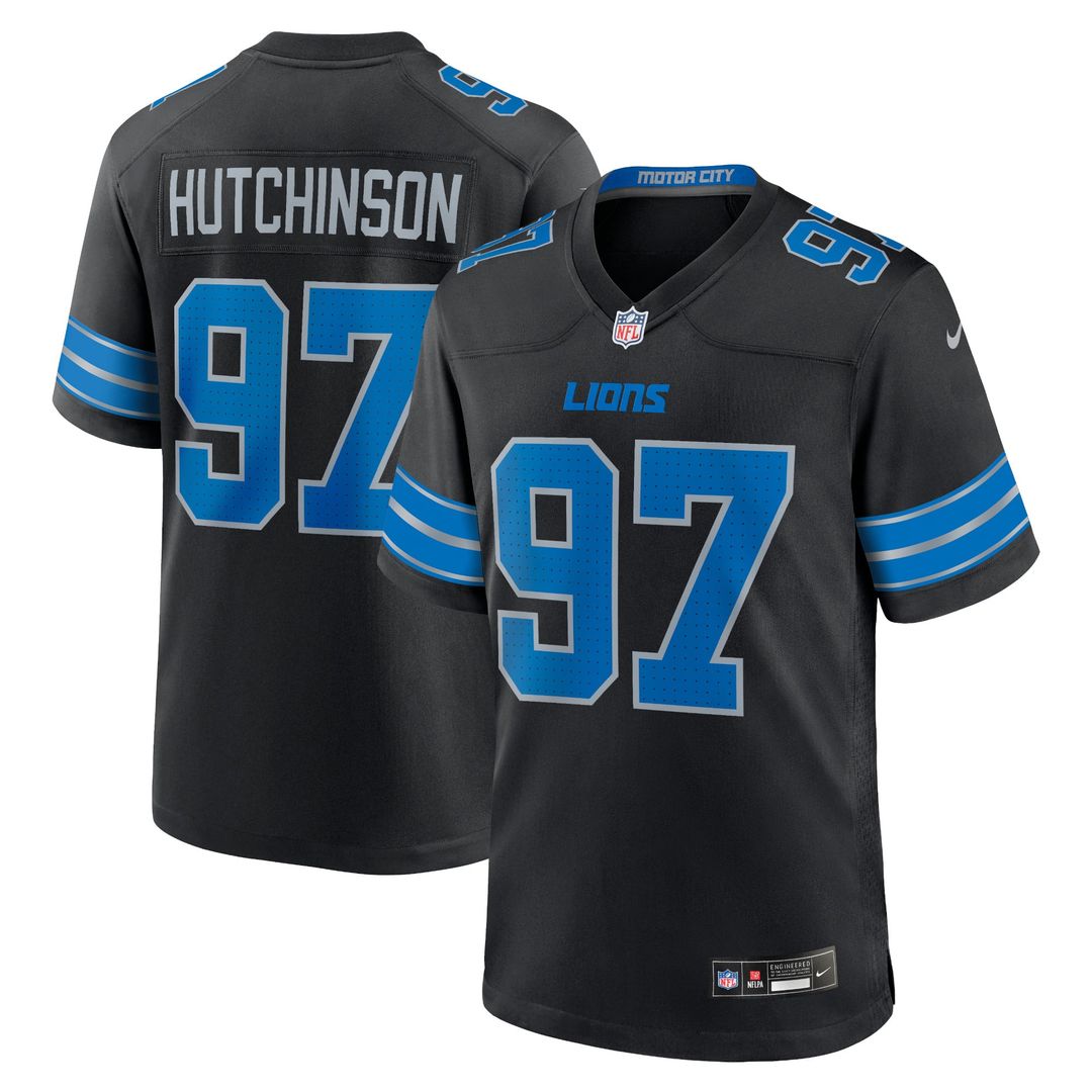 Aidan Hutchinson Detroit Lions Nike White Game Jersey