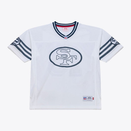 Joe Montana San Francisco 49ers Unisex Mitchell & Ness x Levi's White Legacy Jersey