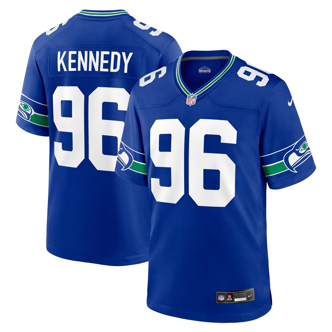 Cortez Kennedy Seattle Seahawks Nike Royal Retired Player Alternate Game Jersey