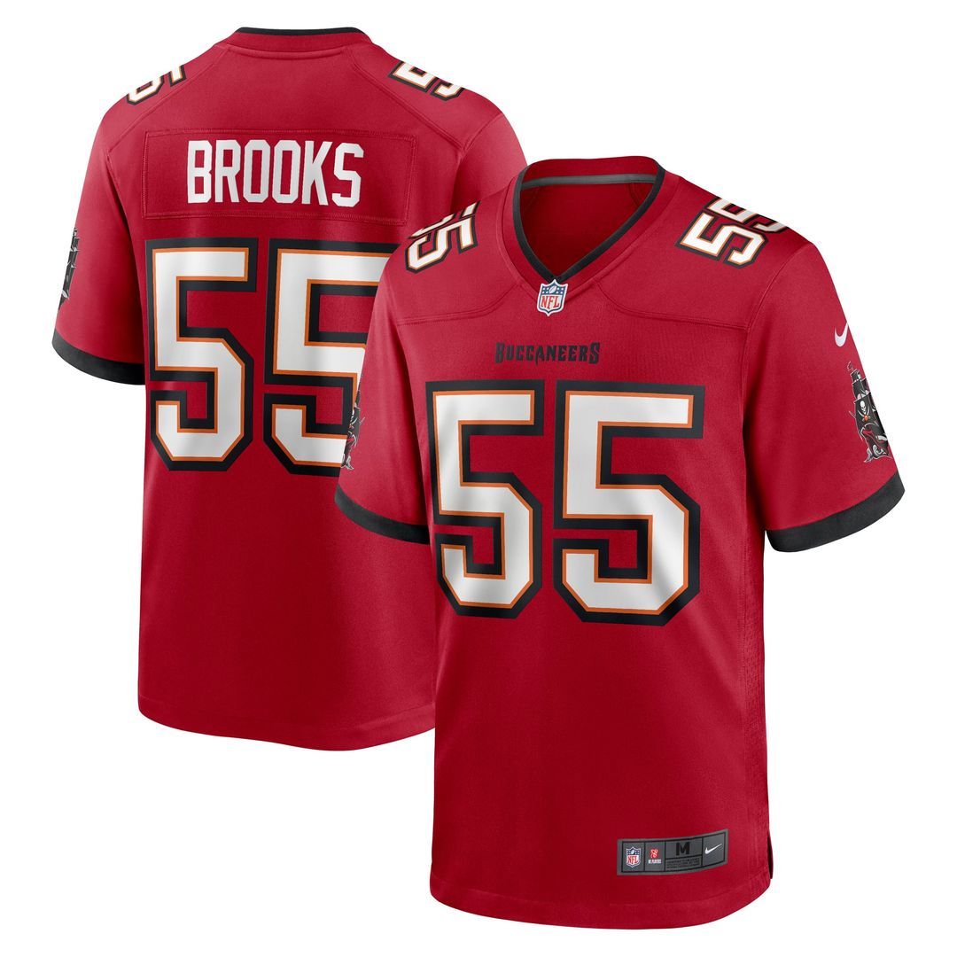 Derrick Brooks Tampa Bay Buccaneers Nike Red Retired Player Game Jersey