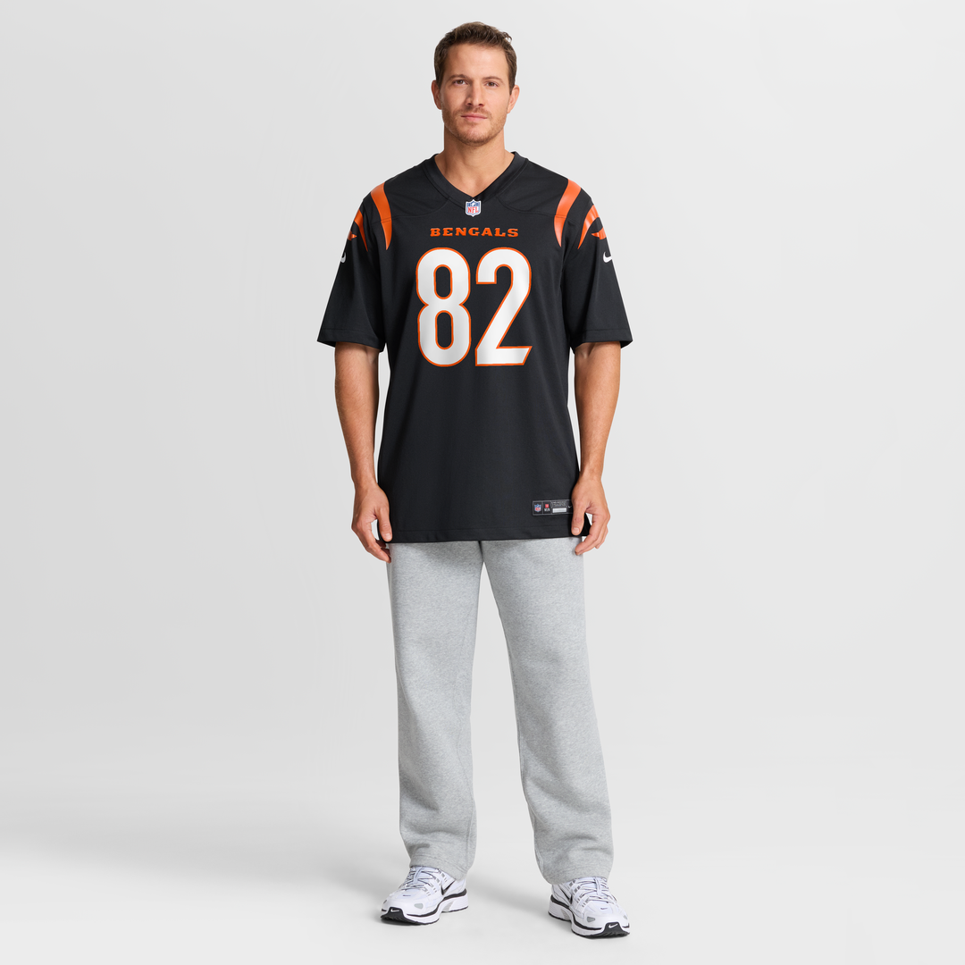 Mitchell Tinsley Cincinnati Bengals Nike Black Team Game Jersey