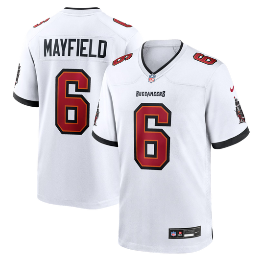 Baker Mayfield Tampa Bay Buccaneers Nike White Away Game Jersey