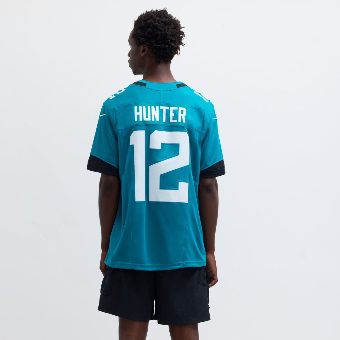 Travis Hunter Jacksonville Jaguars Nike Teal Team Limited Jersey