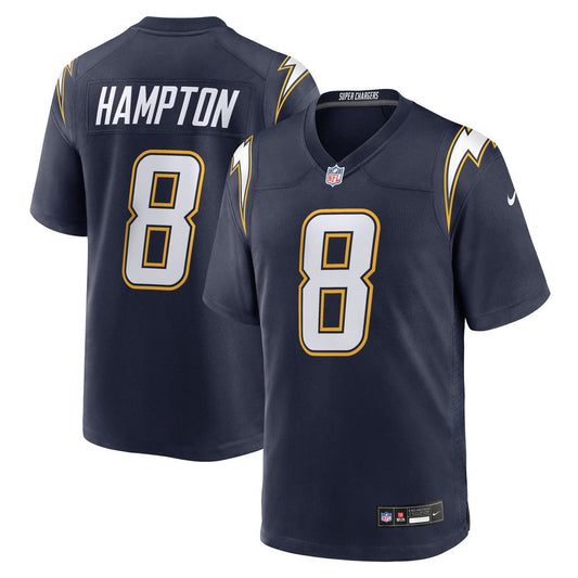Omarion Hampton Los Angeles Chargers Nike Navy Alternate Super Chargers Game Player Jersey