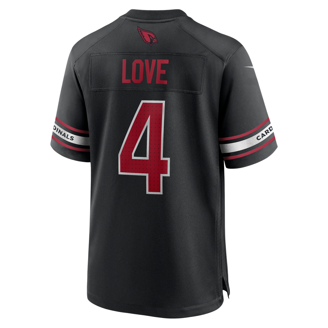 Jeremiyah Love Arizona Cardinals Nike White Game Player Jersey