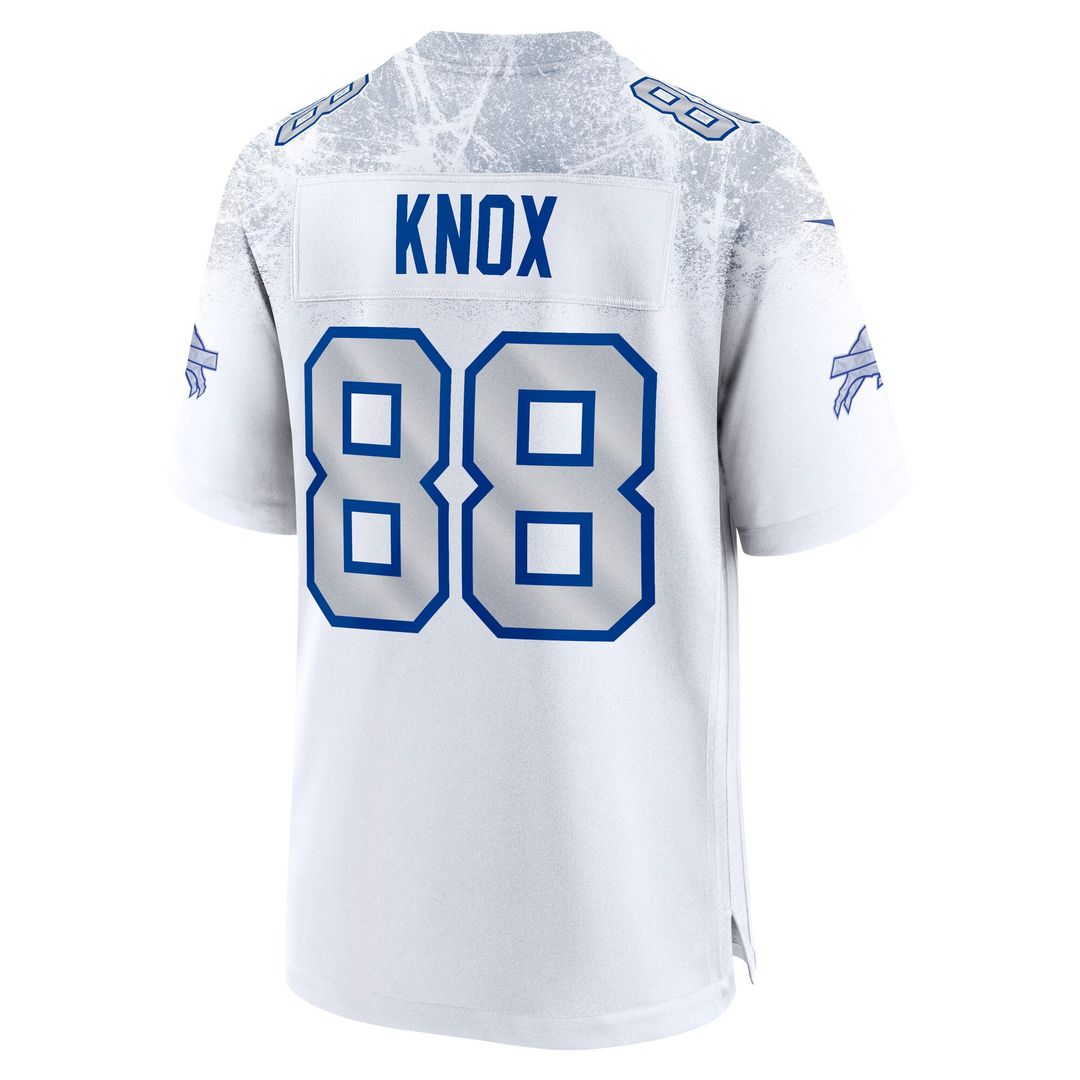 Dawson Knox Buffalo Bills Nike White Rivalries Collection Game Jersey