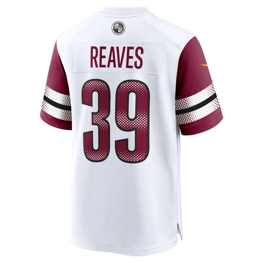 Jeremy Reaves Washington Commanders Nike Burgundy Game Jersey