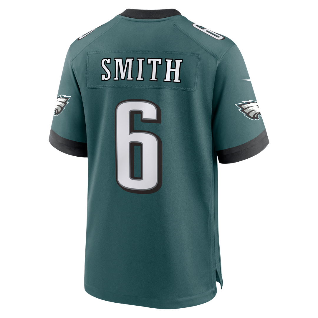 DeVonta Smith Philadelphia Eagles Nike Midnight Green Team Game Jersey