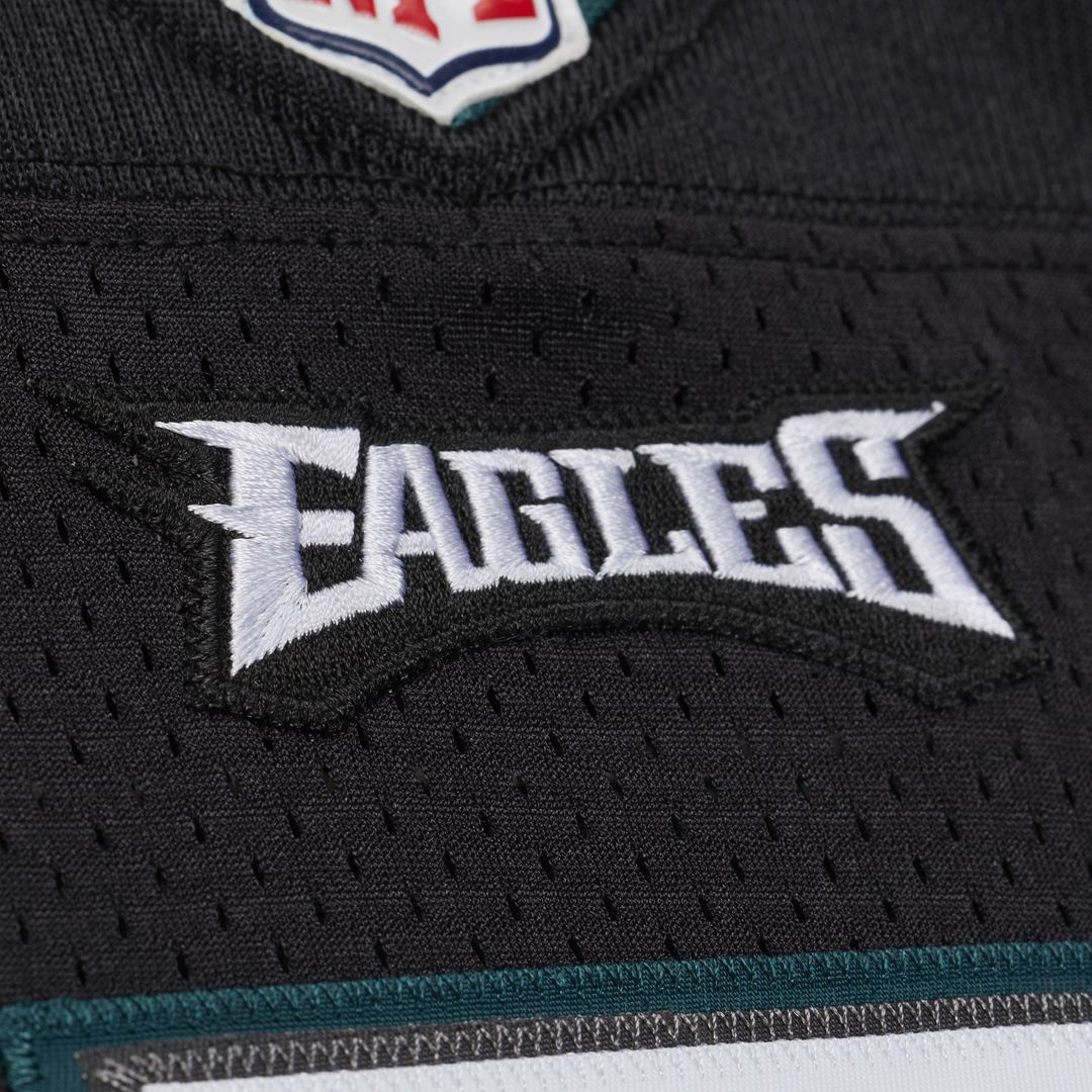 Michael Vick Philadelphia Eagles Mitchell & Ness Black 2012 Authentic Throwback Jersey