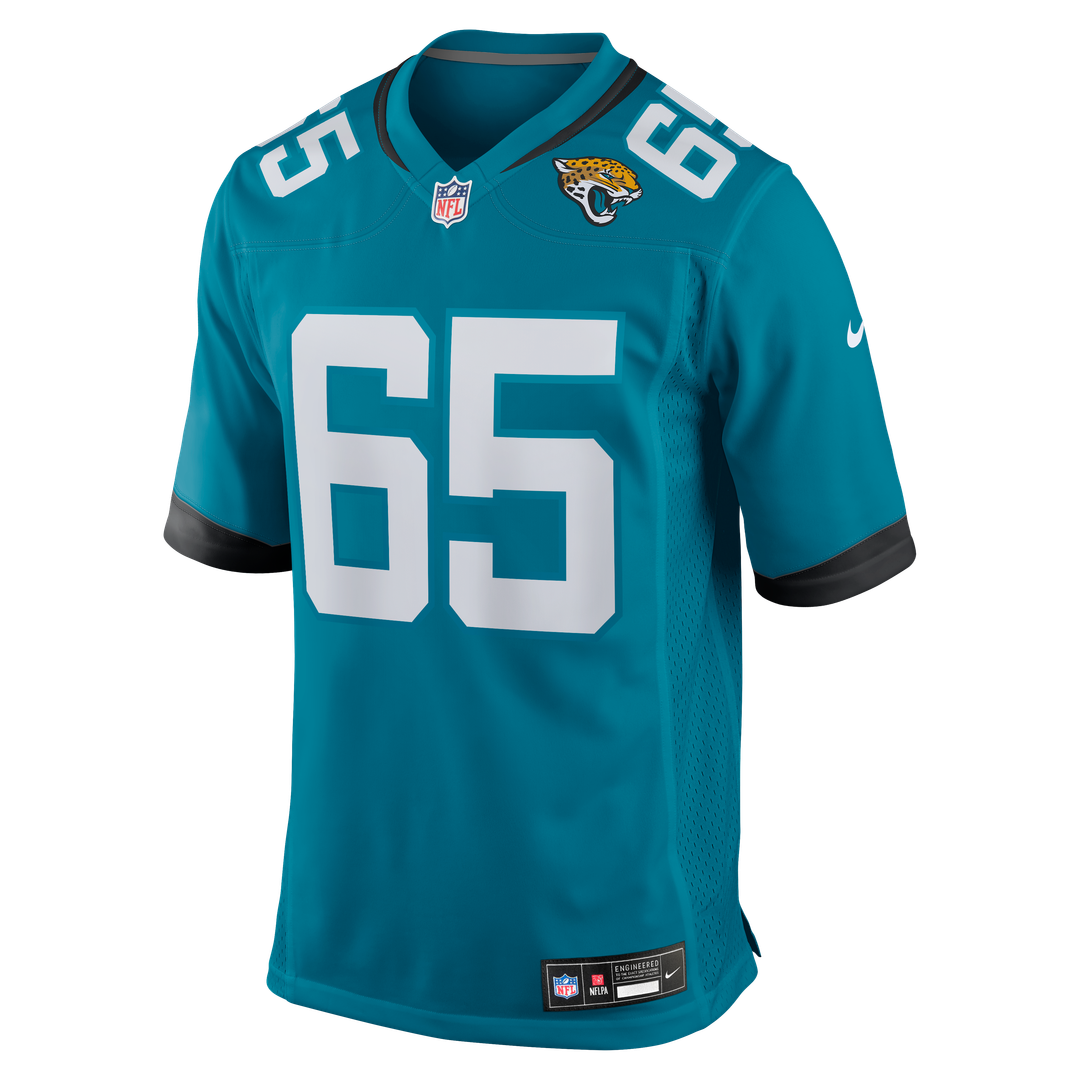 Patrick Mekari Jacksonville Jaguars Nike Teal Team Game Jersey