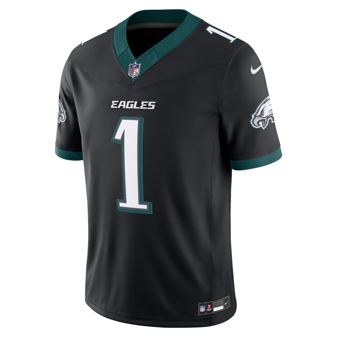 Jalen Hurts Philadelphia Eagles Nike Kelly Green Alternate Vapor F.U.S.E. Stitched Limited Jersey