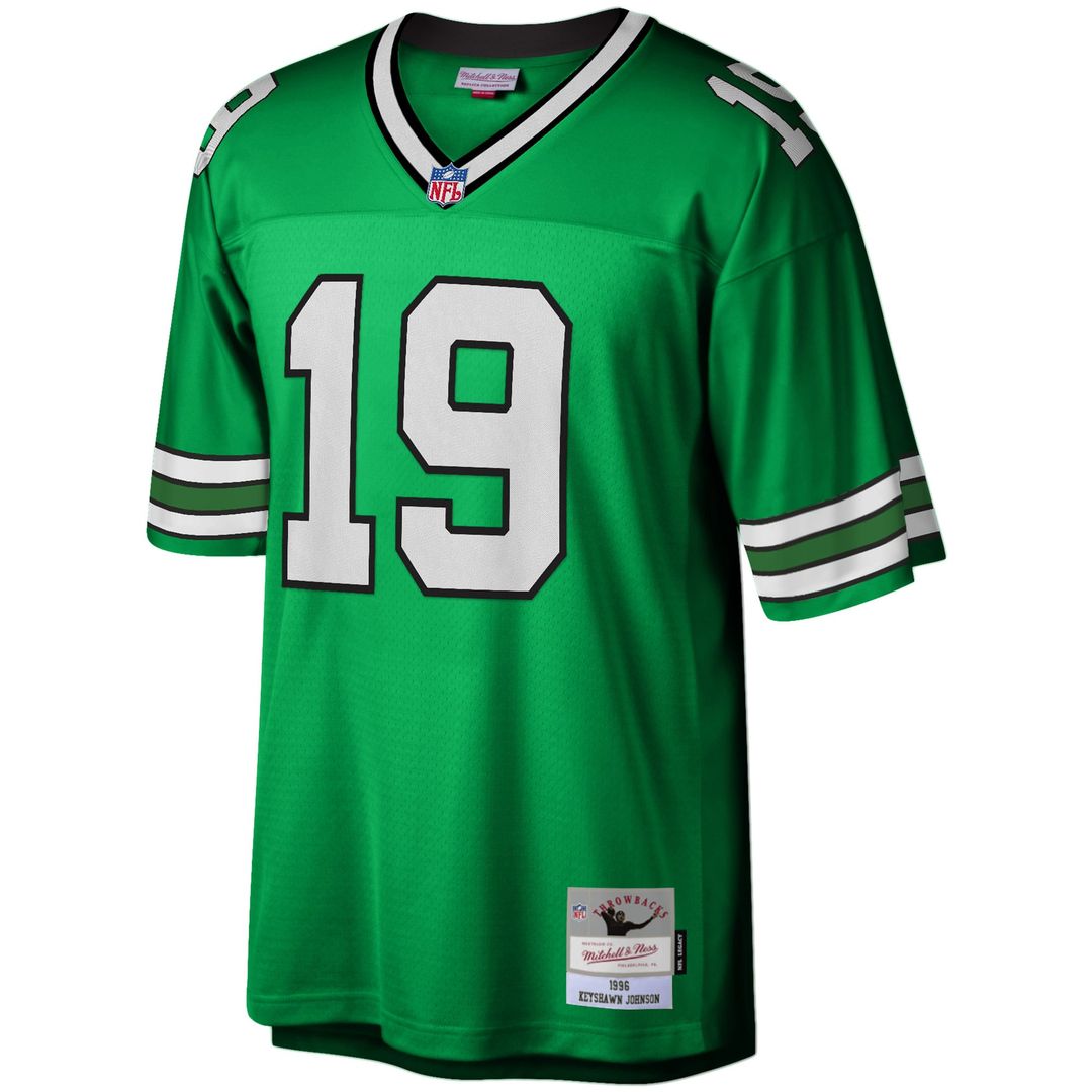 Keyshawn Johnson New York Jets Mitchell & Ness Kelly Green Legacy Replica Jersey