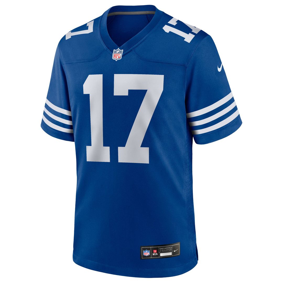 Daniel Jones Indianapolis Colts Nike Royal Alternate Game Jersey