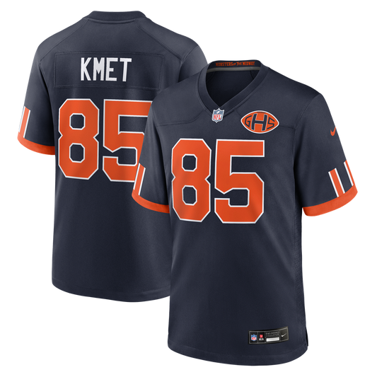 Cole Kmet Chicago Bears Nike Navy 2026 Rivalries Collection Game Jersey