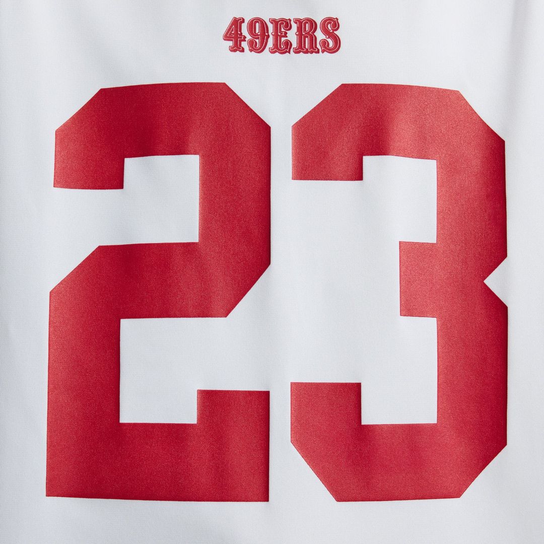 Christian McCaffrey San Francisco 49ers Nike Scarlet Game Player Jersey