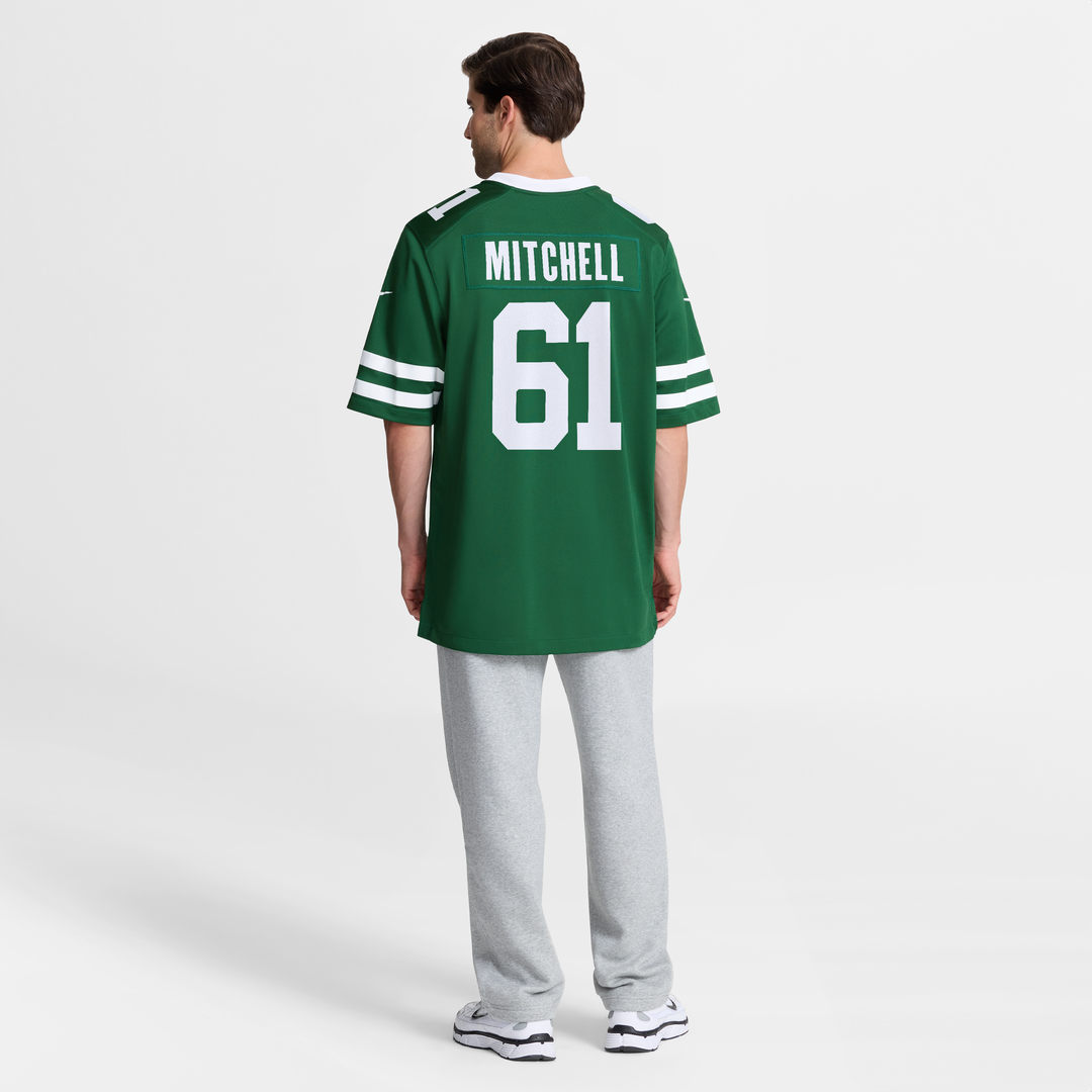 Max Mitchell New York Jets Nike Legacy Green Team Game Jersey
