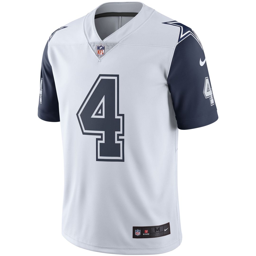Dak Prescott Dallas Cowboys Nike Navy Vapor Limited Player Jersey
