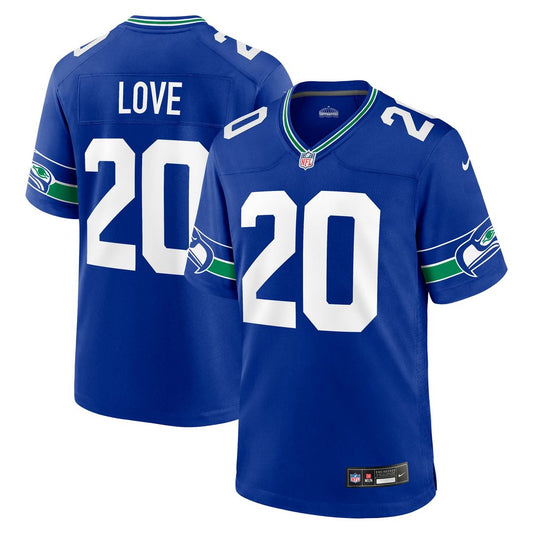 Julian Love Seattle Seahawks Nike Royal Alternate Game Jersey