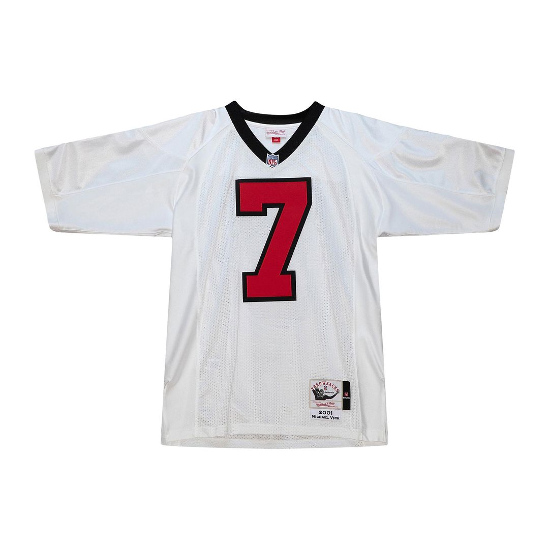Michael Vick Atlanta Falcons 2003 Mitchell & Ness Red Authentic Throwback Retired Player Jersey