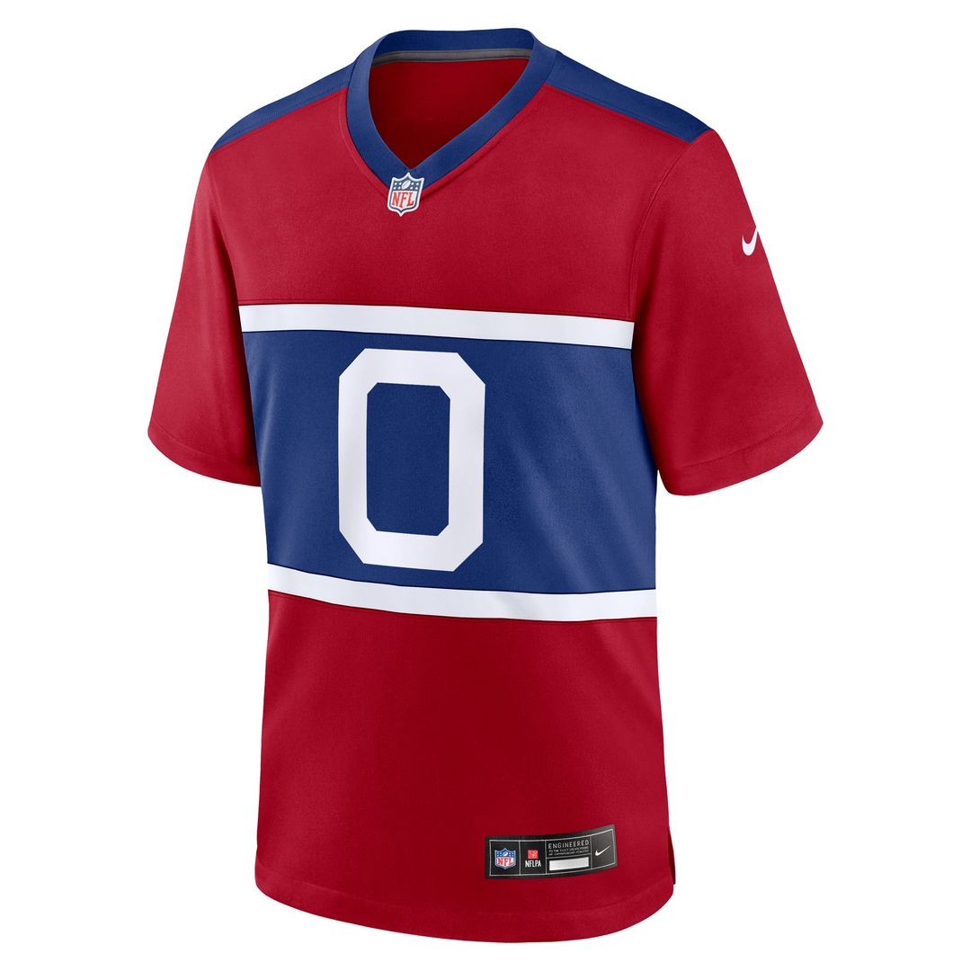 Brian Burns New York Giants Nike Century Red Alternate Game Jersey