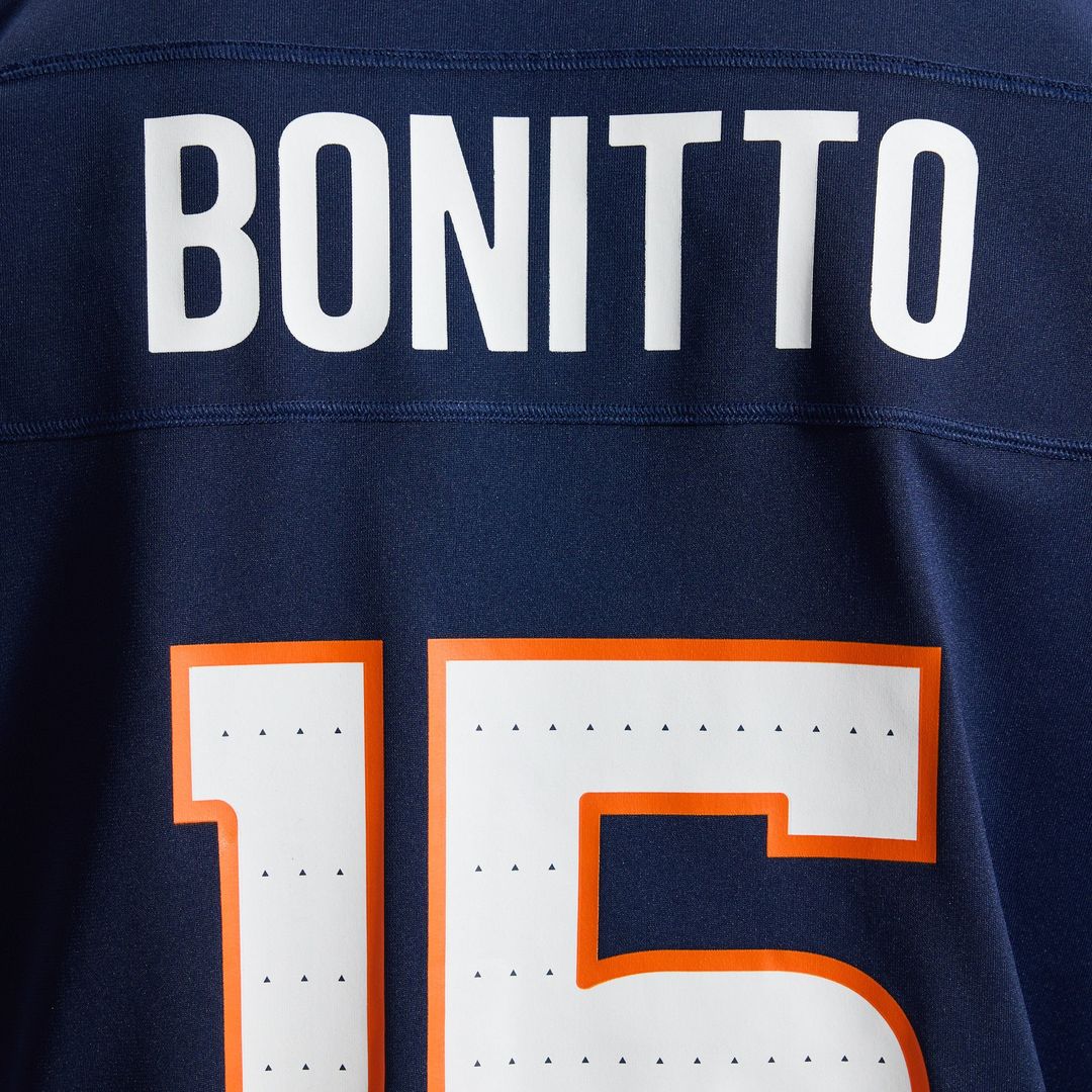 Nik Bonitto Denver Broncos Nike Navy Alternate Game Jersey