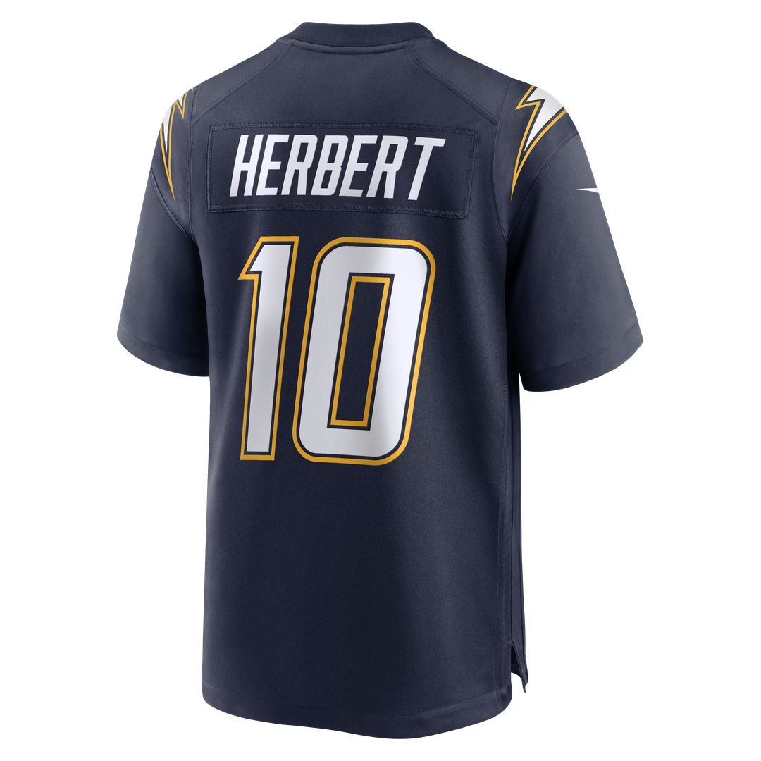 Justin Herbert Los Angeles Chargers Nike Powder Blue Player Game Jersey