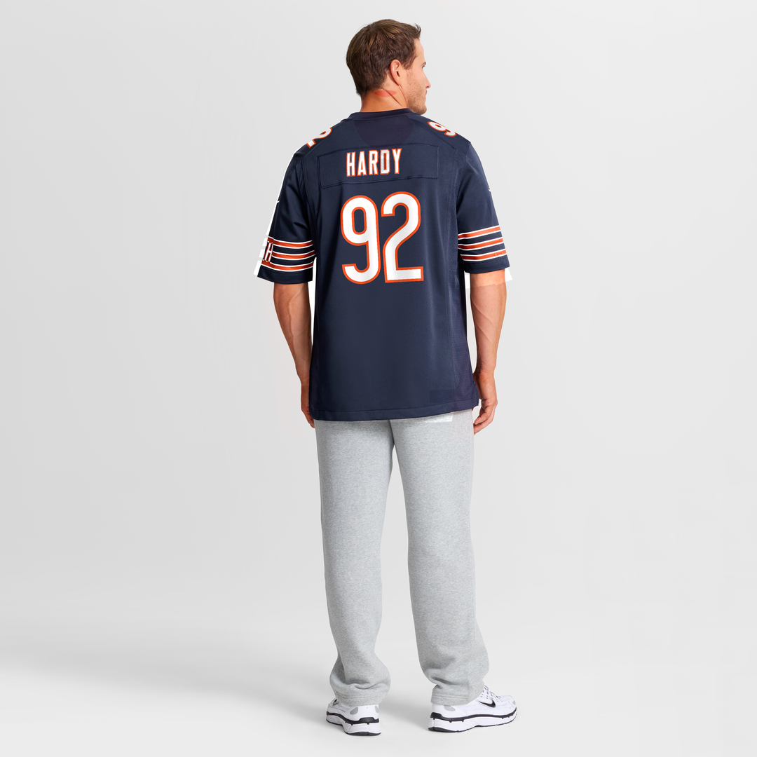 Daniel Hardy Chicago Bears Nike Navy Team Game Jersey