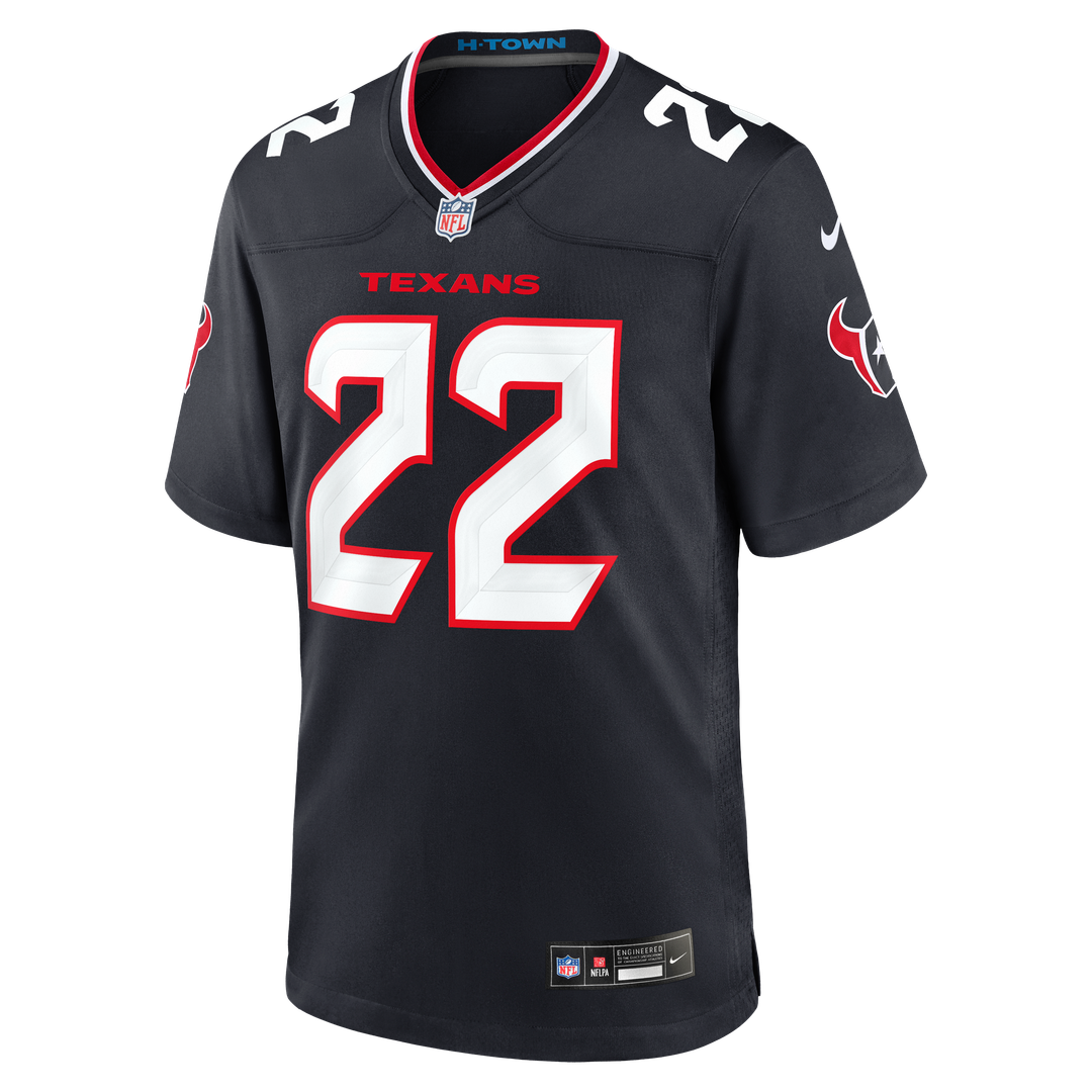 Jaylin Smith Houston Texans Nike Navy Team Game Jersey