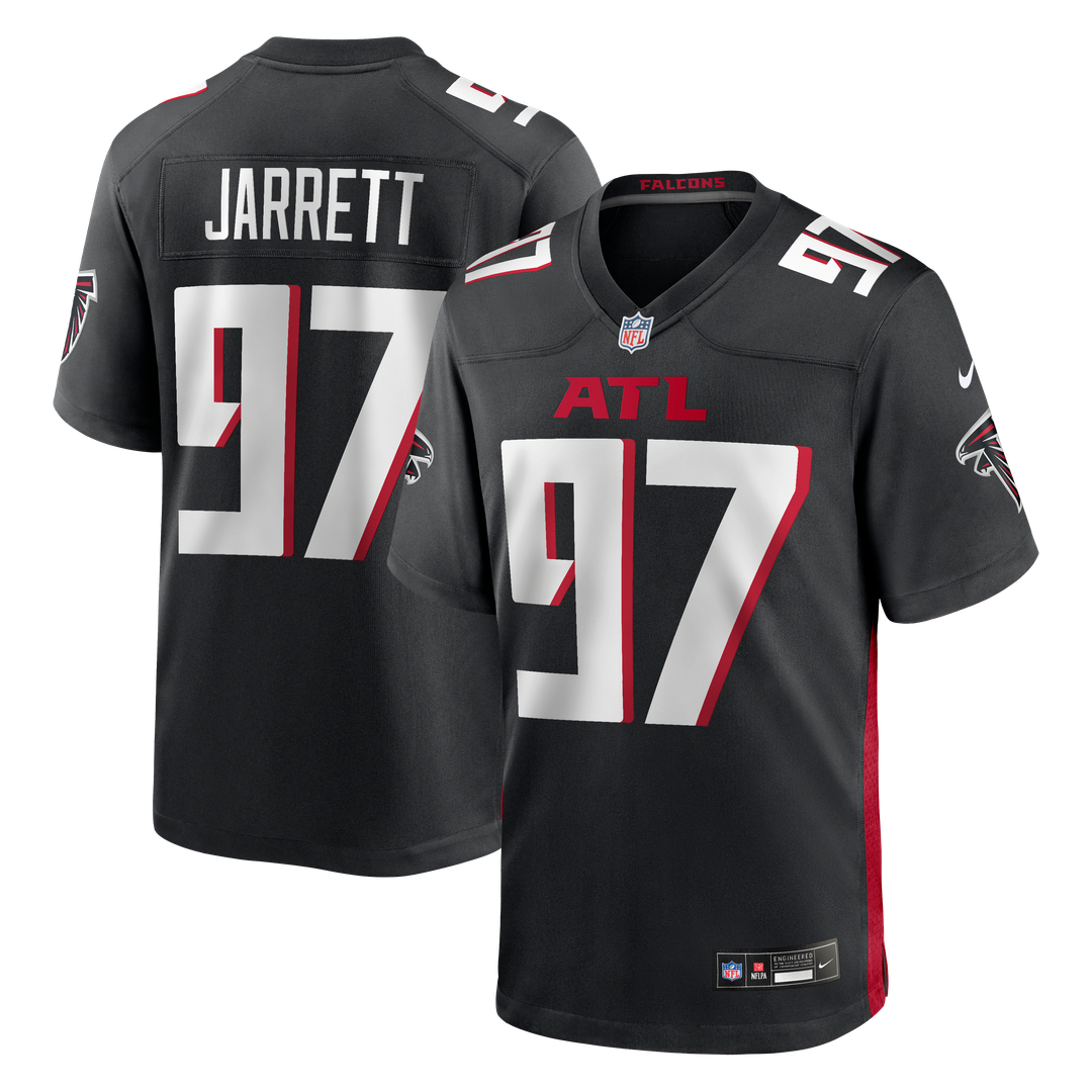 Grady Jarrett Atlanta Falcons Nike Black Game Player Jersey