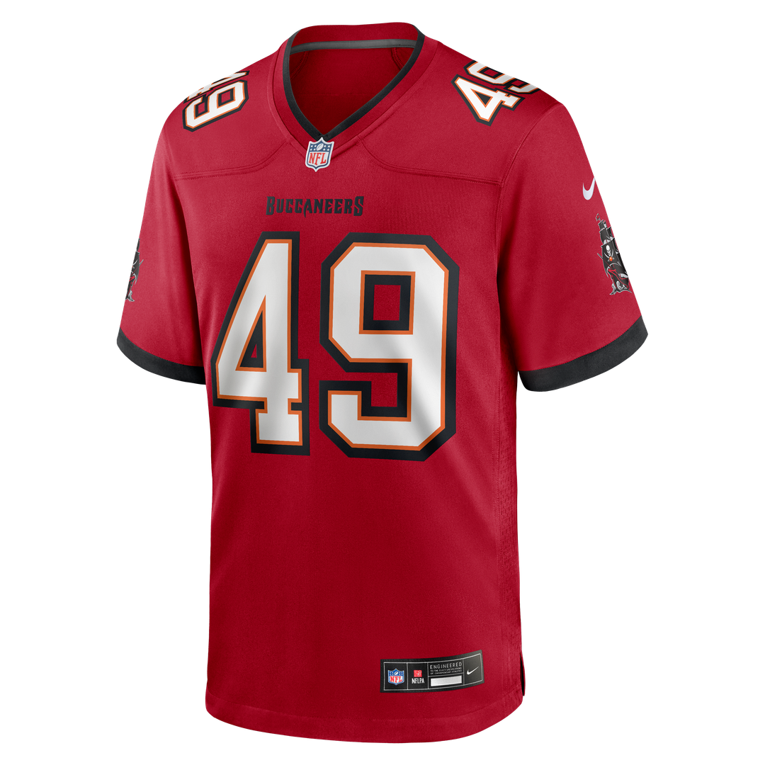 Owen Wright Tampa Bay Buccaneers Nike Red Team Game Jersey