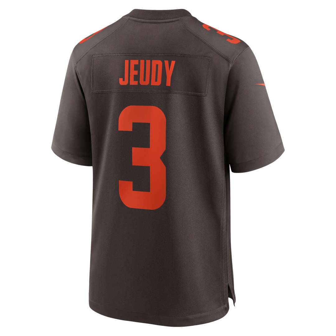 Jerry Jeudy Cleveland Browns Nike Brown Alpha Dawg Game Jersey