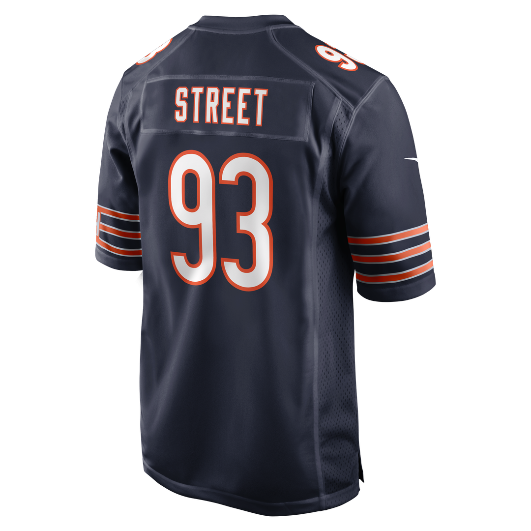 Kentavius Street Chicago Bears Nike Navy Team Game Jersey