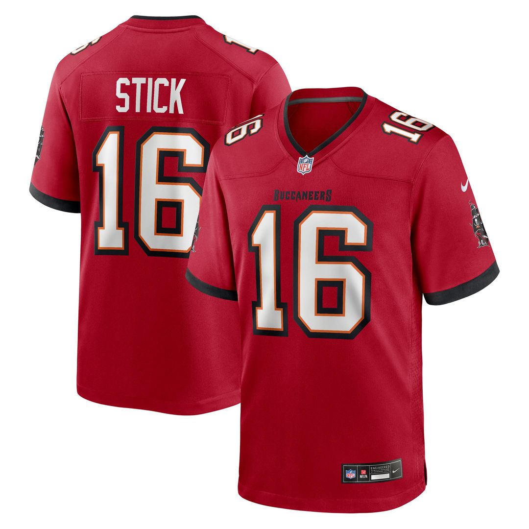 Easton Stick Tampa Bay Buccaneers Nike Red Team Game Jersey