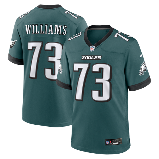 Cameron Williams Philadelphia Eagles Nike Midnight Green Team Game Jersey
