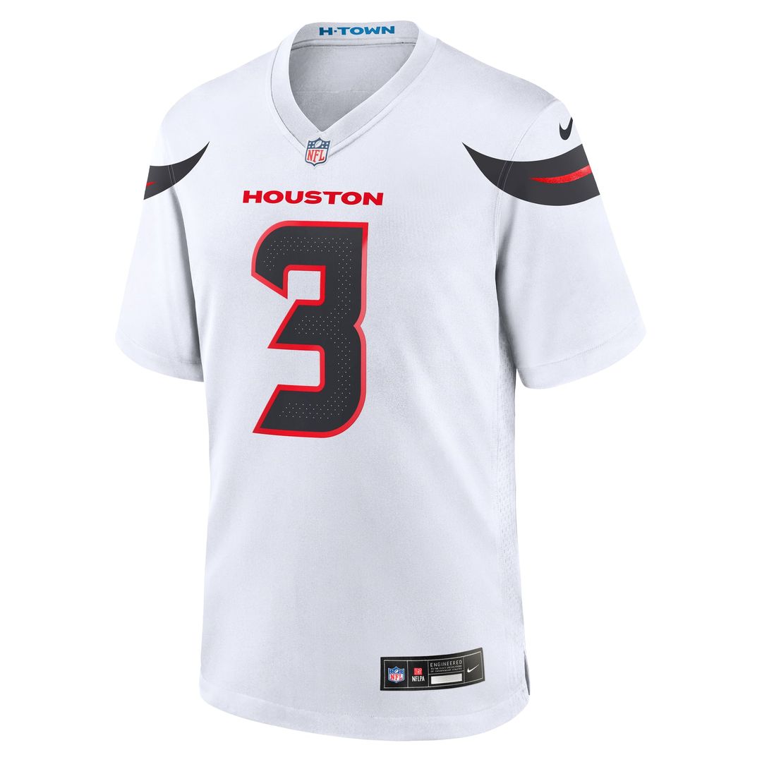 Tank Dell Houston Texans Nike White Game Jersey