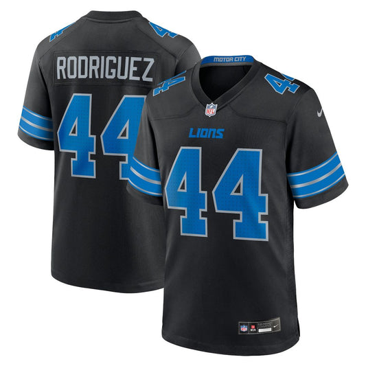 Malcolm Rodriguez Detroit Lions Nike Black 2nd Alternate Game Jersey