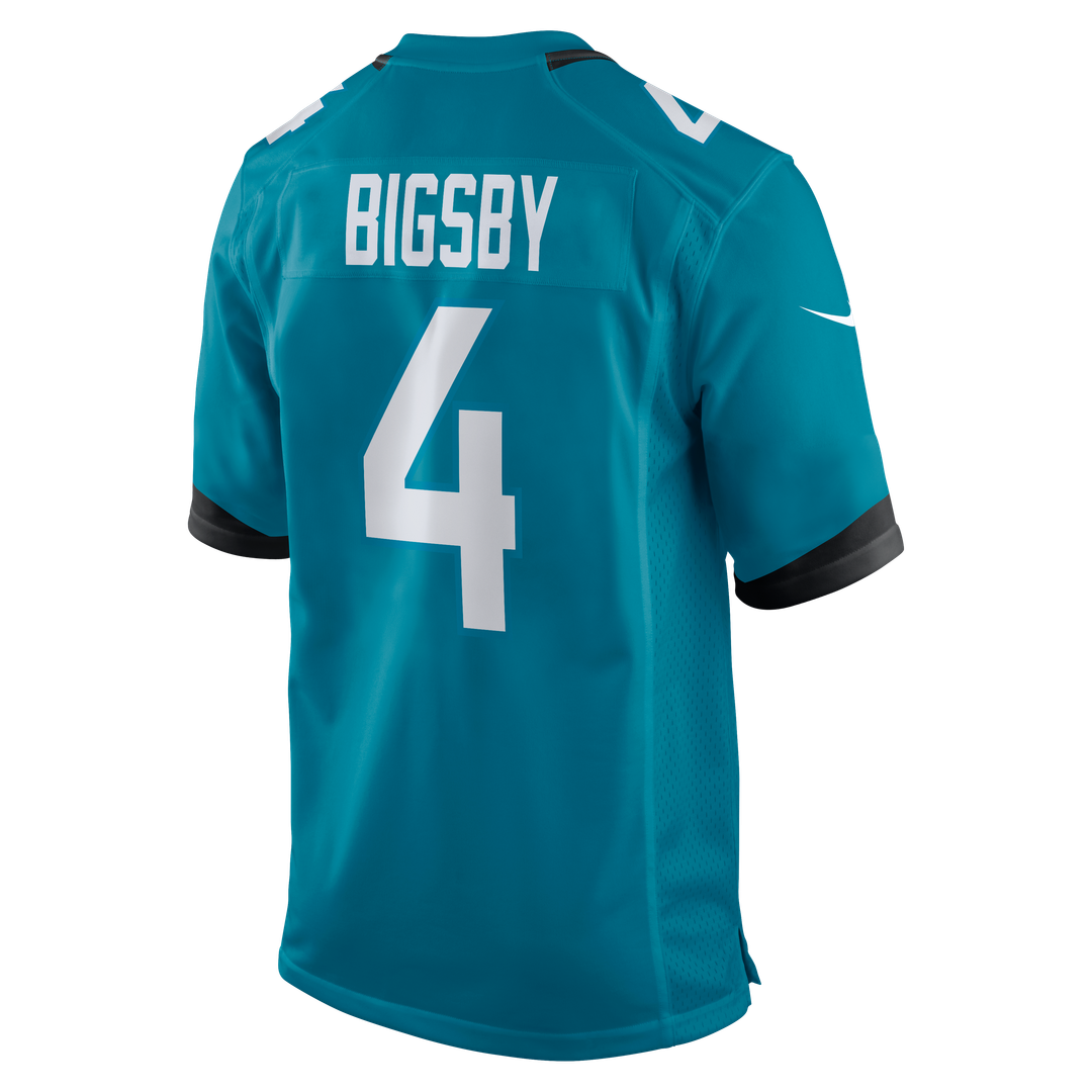 Tank Bigsby Jacksonville Jaguars Nike Teal Game Jersey