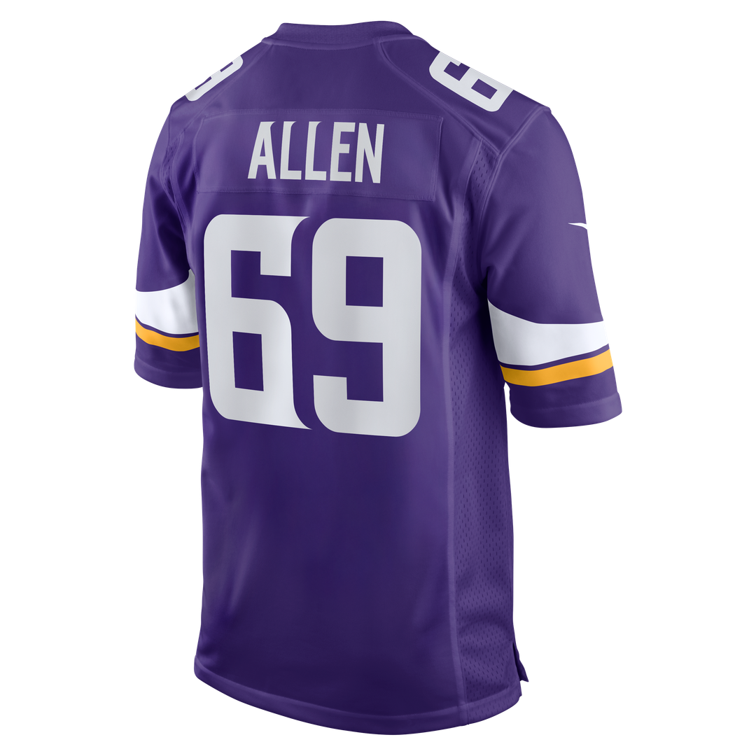 Jared Allen Minnesota Vikings Nike Purple Retired Player Game Jersey