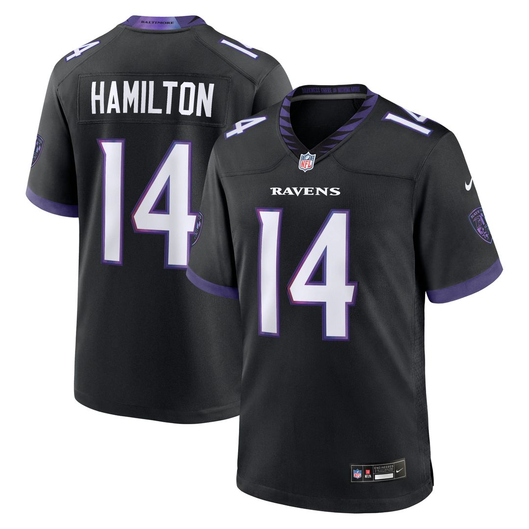 Kyle Hamilton Baltimore Ravens Nike Purple Alternate Game Jersey