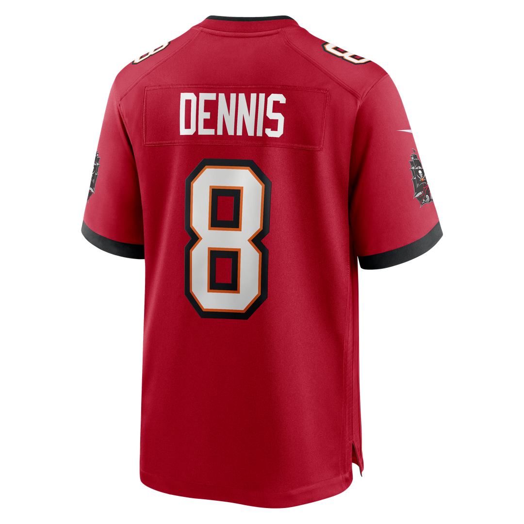 SirVocea Dennis Tampa Bay Buccaneers Nike Red Game Jersey