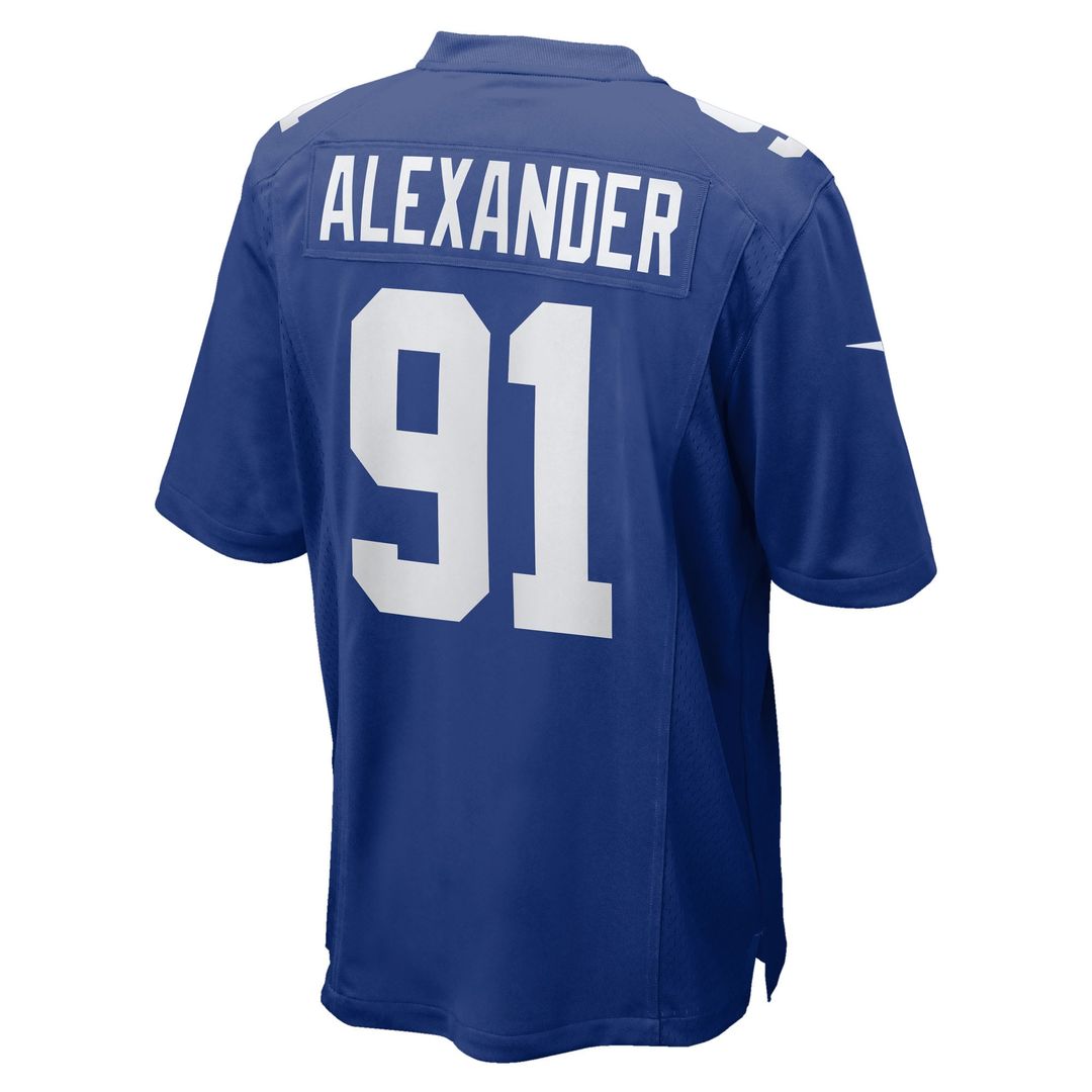 Darius Alexander New York Giants Nike Royal Team Game Jersey